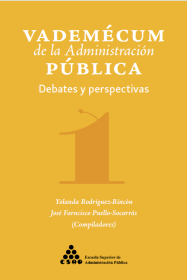 Cubierta Vademécum de la administración pública: Debates y perspectivas