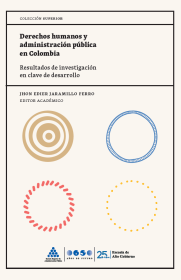 Cubierta Derechos humanos y administración pública en Colombia